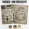 85. Geburtstag Geschenk | 85 Jahre Geburtstagsgeschenk Produktbild-Vorschau 2