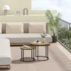 FORTENA Couchtisch Set 2tlg Rund, Artisan Look, mit Produktbild-Vorschau 3