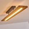 Volano »Volano« dimmbare Deckenlampe aus dunklem Holz und Produktbild-Vorschau 5
