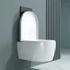 doporro WC toilette suspendu abattant silencieux lunette de Voir les images du produit 2