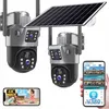 Solar Externe Kamera 2 Objekte 4K Hd 8Mpx Sim 4G Produktbild-Vorschau 1
