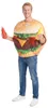 Costume da hamburger divertente unisex colorato - taglia Anteprima dell’immagine prodotto 5