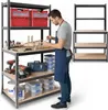 Humberg HR-855, Metallregal mit Schreibtisch, 180 x 100 x Produktbild-Vorschau 2