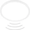 A white ring and three smaller white rings are shown against a white background. Produktbild-Vorschau