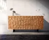 DELIFE Sideboard Solu 175 cm Akazie Natur 2 Türen 3 Schübe Produktbild-Vorschau 2
