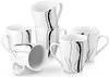 VEWEET Tasses à café en porcelaine 'Fiona', set de 6 tasses Voir les images du produit 1