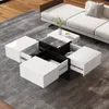 Tavolino – finitura lucida, dimensioni 70x70x35 cm, con Anteprima dell’immagine prodotto 2