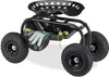 Relaxdays Rollsitz, für Garten & Werkstatt, 150kg, Produktbild-Vorschau 1