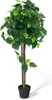 COSTWAY Kunstpflanze 114 cm, künstliche Pflanze Produktbild-Vorschau 1