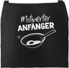 Grill-Schürze für Männer mit Spruch Motivierter Anfänger Produktbild-Vorschau 1