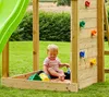 TP Toys Wolkenkratzer 2 Holz Spielturm Garten mit Rutsche Produktbild-Vorschau 9