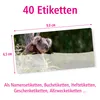 itenga 40x Buchetiketten Koala 9x4,5cm Namensetiketten Produktbild-Vorschau 2
