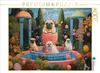 CALVENDO Puzzle Hunde baden im Springbrunnen | 2000 Teile Produktbild-Vorschau 1