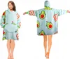 Felpa Avocado Oversize 2in1 con Cappuccio e Tasca - Calore Anteprima dell’immagine prodotto 2