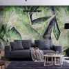 Vlies Fototapete - Industrial Leaves 100x70 cm Blätter Produktbild-Vorschau 2