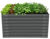 tectake® Hochbeet, 100x100x62 cm, verzinkter Stahl, Produktbild-Vorschau 9
