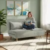 HOMCOM Schlafsofa, Klappbett mit Bettfunktion, Produktbild-Vorschau 2