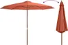 An open umbrella and a closed umbrella shown side-by-side on a white background. Voir les images du produit
