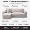 Canapé d'angle VENASI avec fonction convertible, modèle Voir les images du produit 15