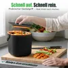 YourCasa Biomülleimer Küche 4L Komposteimer Küche für Produktbild-Vorschau 5