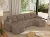 MKS MEBLE Sofa mit Schlaffunktion - Ecksofa mit Produktbild-Vorschau 3