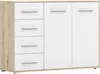 Commode Sideboard Buffet de chambre Highboard 135 cm Voir les images du produit 2