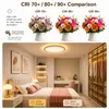 24W LED Deckenleuchte Ultra Dünn Deckenlampe 3000K–6500K Produktbild-Vorschau 4