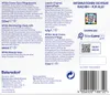 A product information sheet with multiple NIVEA and Labello products listed, along with company information and QR codes. Produktbild-Vorschau