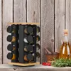 Relaxdays Gewürzkarussell, 16 Gewürzgläser, 360° drehbar, Produktbild-Vorschau 2
