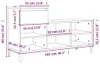 vidaXL Regál na boty Sonoma dub 102x36x60 cm odvozený Náhled obrázku produktu 5