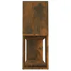 vidaXL Bibliothèque chêne fumé 100x24x63 cm bois composite Voir les images du produit 6
