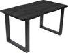 Möbelretoure Esstisch 120x80 cm Baumkante Holz Grau-Optik Produktbild-Vorschau 2