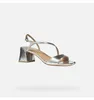 Geox Silberne Damensandalen New Eraklia 50 T01 39 Produktbild-Vorschau 3
