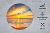 MuchoWow® Mauspad Mousepad Sonnenuntergang - Strand - Meer Produktbild-Vorschau 2