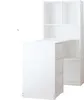Scrivania angolare Merax con libreria, scrivania con 4 Anteprima dell’immagine prodotto 2