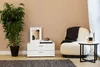 Dmora Cassettiera Piatto 51.9x74x35h cm Bianco, 2 Cassetti Anteprima dell’immagine prodotto 5