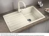 Evier à encastrer 78cm silgranit noir - Blanco - 526083 - Voir les images du produit 7
