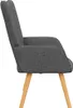 vidaXL Fotel Relax ciemnoszary materiał Podgląd zdjęcia produktu 3
