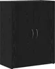 Desgin Büroschrank Schwarze Eiche 60x32x77.5 cm Produktbild-Vorschau 2