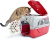 Bama Pet Transportbox 52x33x34 cm Rood/Zilver Produktbild-Vorschau 4