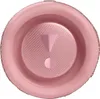 A top-down view of a pink JBL Flip 6 portable speaker. Voir les images du produit