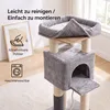 FEANDREA Kratzbaum für Große Katzen, mit Selbstwärmenden Produktbild-Vorschau 7