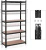 Úložný regál černý 200 cm LOFT Náhled obrázku produktu 4