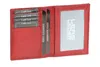 LEAS Ausweis- und Kreditkartenhülle Echt-Leder, Cherry/rot Produktbild-Vorschau 1