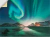 ARTland Wandbild, selbstklebend Auroraborialis - Nördliches Produktbild-Vorschau 1
