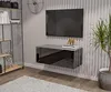 HAJDUK FURNITURE Mobile TV Sospeso Nero Lucido 90 cm Anteprima dell’immagine prodotto 2