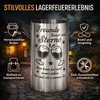 TiKo-Design® Feuertonne aus Stahl „Freunde sind wie Sterne“ Produktbild-Vorschau 4