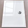 doporro Duschtasse Duschwanne 80x110x4 flach aus Acryl in Produktbild-Vorschau 1