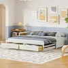 Divano letto Sweiko allungabile 90/180x200 cm con cassetti Anteprima dell’immagine prodotto 1