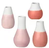 Räder Design Minivasen Zuhause Vasen Rot (4-teilig) Produktbild-Vorschau 2